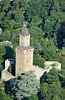 Kronberg im Taunus aus der Vogelperspektive: Blick auf die Burg ...