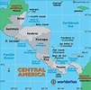 Central America Map - Map of Central America Countries, Landforms ...