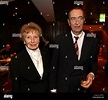 Bernd Eichinger and his mother Inge Eichinger at the premiere party of ...