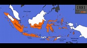 History of the Dutch East Indies: Every Year - YouTube
