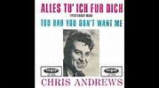 Chris Andrews - Alles tu' ich für dich - YouTube