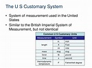 PPT - US Customary Measurement System PowerPoint Presentation, free ...