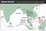 Controversial 120-kilometre Thai Canal project between Andaman Sea and ...