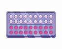 pastillas anticonceptivas salud sexual 10349697 Vector en Vecteezy
