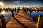 Images Gratuites : océan, Dock, Promenade, lever du soleil, le coucher ...