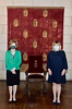 Princesa Margareta da Roménia recebeu no Palácio Elisabeta a Presidente ...