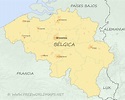 Belgica Mapa Mapa De Belgica Politico Fisico Para Imprimir Images