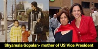 Meet the mother of Kamala Harris, Shyamala Gopalan- who flew from ...