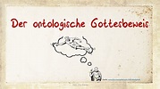 Philosophie - Der ontologische Gottesbeweis nach Anselm von Canterbury ...