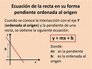 Ecuacion De La Recta En Su Forma General Definicion - Formă Blog