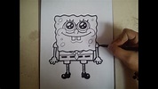COMO DIBUJAR A BOB ESPONJA / how to draw sponge bob - YouTube