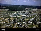 View of the City of Oak Ridge. 1945. The town of Oak Ridge was ...