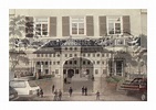 Tübinger Stift Eingang ~ 1840 und 1990 Foto & Bild | deutschland ...
