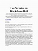 Los Secretos de Blackthorn Hall-1 | PDF | Demonios | Amor
