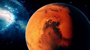 Realistic View Of Stunning Mars From Deep Stock Motion Graphics SBV ...