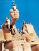 Impressively intricate relocation of the Abu Simbel temple, circa 1964 ...