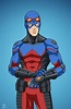 The Atom . | Superhero art, Dc comics superheroes, Dc comics characters