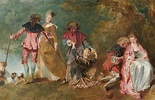 Watteau's Beloved Depiction of Dreamy Aristocratic Love is a Rococo Gem ...