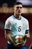 Leandro Paredes of Argentina in action during the international ...
