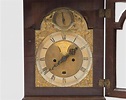 Lot - Early Georgian Mahogany Table Clock, James Chater, London, ca ...