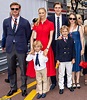 Pierre and Andrea Casiraghi and families attend Monaco Grand Prix in ...