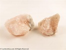 Raw Morganite Stones (2 different crystals)
