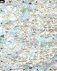 Road map Brockville city surrounding area (Ontario, Canada) free large ...