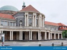 Hamburgo, Alemanha a Construção Principal Da Universidade Foto de Stock ...