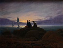 Caspar David Friedrich (1774 - 1840) - Moonrise over the Sea — Alte und ...