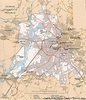Map of Berlin, East and West c 1989 | West berlin, Berlin, German history