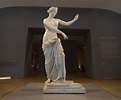 El mármol “Afrodita de Capua” se exhibe en el hall del Bellas Artes ...