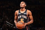 Knicks' Immanuel Quickley getting to free-throw line again