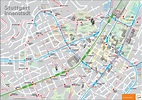 Stuttgart Downtown Map - MapSof.net