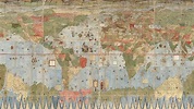 Restauran un impresionante mapa de todo el mundo del siglo XVI | CODIGO ...