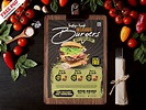 Free Restaurant Menu Design Template – Download PSD