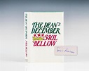 The Dean's December Saul Bellow First Edition Signed