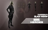 Marvel Heroes - Black Widow (Thunderbolts) by Citrus07 on DeviantArt