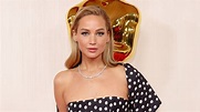 Jennifer Lawrence's 2024 Oscars Red Carpet Look: Polka Dot Dior Dress