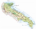 Mappa della Puglia