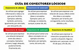 GUÍA DE CONECTORES LÓGICOS PARA ALUMNOS