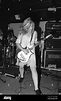 Kat Bjelland of Minneapolis band Babes in Toyland, on stage at Esquires ...