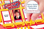Harry Potter Guess Who Board Game Template Custom Harry | Etsy