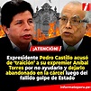 Pedro Castillo acusa de ‘traidor" a Aníbal Torres por dejarlo en la ...