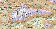 Sendas de Burgos: Mapa de Sierra Nevada