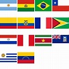 Vetor de Bandeiras dos países da América do Sul. Download grátis ...