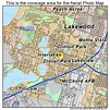 Aerial Photography Map of Lakewood, WA Washington