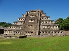 Pirámide de los Nichos en El Tajín, Papantla, Veracruz México.