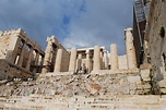 Propilei Atene Mythology, Mount Rushmore, New York Skyline, Greece ...