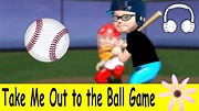 Take Me Out to the Ball Game | Family Sing Along - Muffin Songs - YouTube