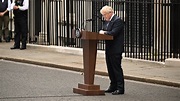 Boris Johnson anuncia su renuncia como primer ministro - The New York Times